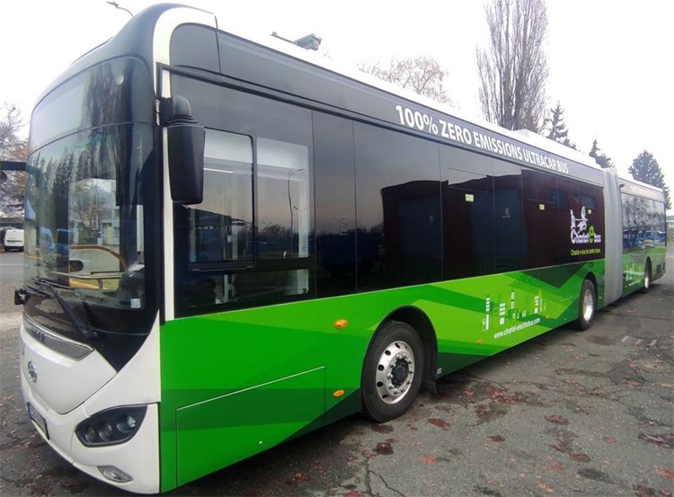 Testiranje električnog autobusa HIGER